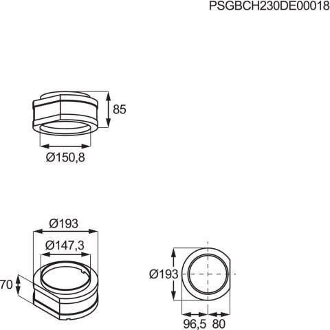 Wyciszenie do okapu ELECTROLUX M8CKSL07