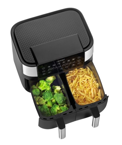 Frytkownica beztłuszczowa double Air Fryer CONCEPT FR8000