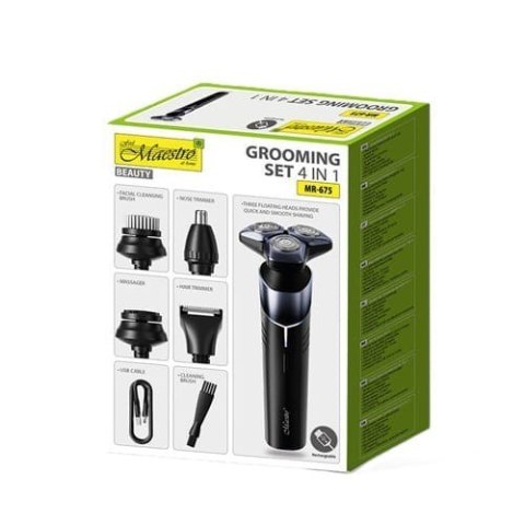 Zestaw do golenia 5w1 USB MAESTRO MR-675