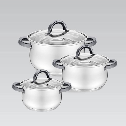 Zestaw garnków 6 el. black MAESTRO MR-3522-6M-BLACK