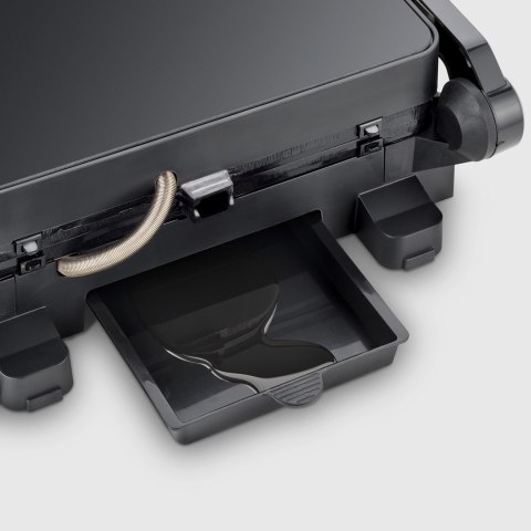 SEVERIN GRILL KONTAKTOWY, POWŁOKA CERAMICZNA, TEMP. MAKS. 230°C, WYJMOWANE PŁYTY GRILLOWE, KABEL 80 CM, MOC 800W KG 2398