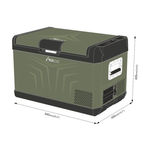 PRZENOŚNA LODÓWKA KOMPRESOROWA GCX37 GREEN