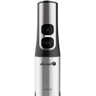 Blender ręczny mikser rozdrabniacz ŁUCZNIK JK-1200 (1200W) Srebrny