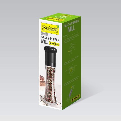 Młynek do soli/pieprzu MAESTRO MR-1613-BLACK