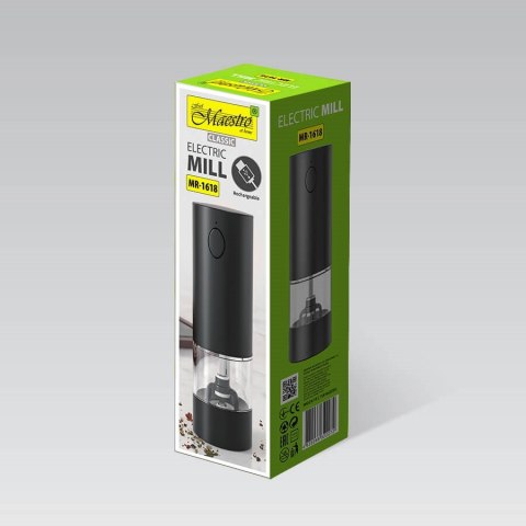 Młynek elektryczny do przypraw USB MAESTRO MR-1618