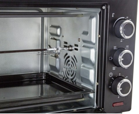 Mini piekarnik z konwekcją i rożnem Esperanza NAPOLI EKO006 (Pokrętło; 1600W; kolor czarny)