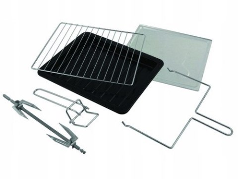 Mini piekarnik z konwekcją i rożnem Esperanza NAPOLI EKO006 (Pokrętło; 1600W; kolor czarny)