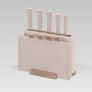 Zestaw noży i desek MR-1412-BEIGE MAESTRO