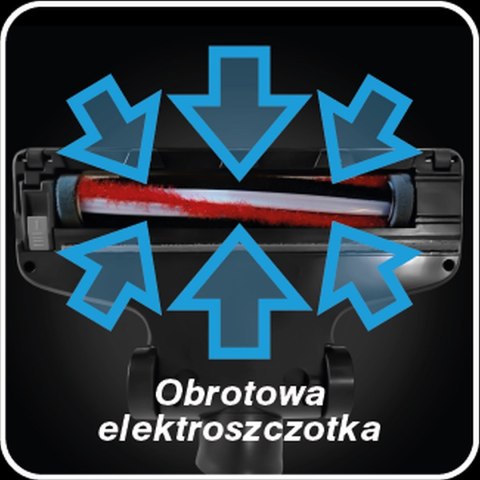 ELDOM ODKURZACZ PIONOWY VESS, BEZPRZEWODOWY,ELEKTRO