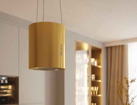 Okap wyspowy MAAN Elba Linki 435 złoty połysk wiszący