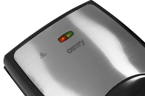 Opiekacz do kanapek CAMRY CR 3023 (1100W; kolor czarny, kolor srebrny)