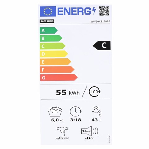 Pralka SAMSUNG WW60A3120BE/EO