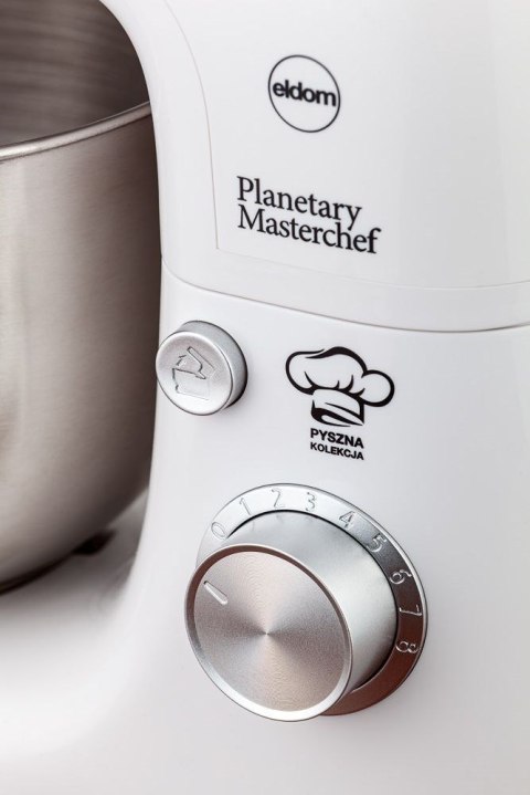 Robot planetarny Eldom WRK1200 CHEFS, 800W, 8 biegów + Misa