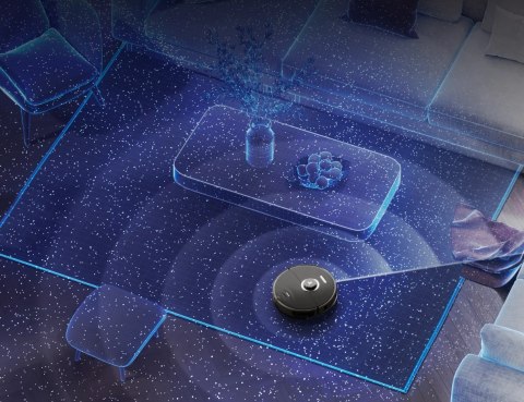 Robot sprzątający z stacją Roborock S8 Pro Ultra (czarny) (WYPRZEDAŻ)