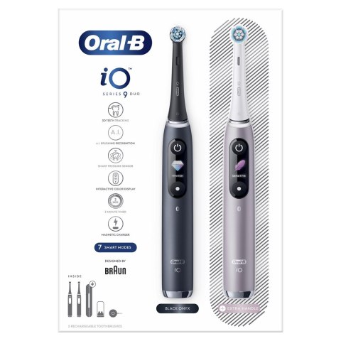 Szcoteczka Oral-B iO Series 9 Duo Black Onyx/Rose