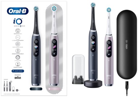 Szcoteczka Oral-B iO Series 9 Duo Black Onyx/Rose