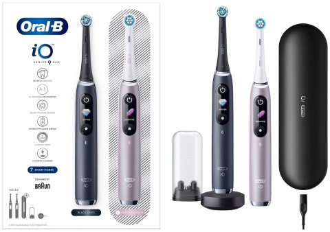 Szcoteczka Oral-B iO Series 9 Duo Black Onyx/Rose