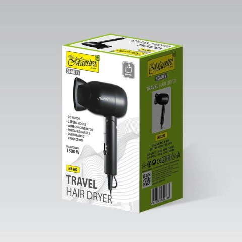 Suszarka do włosów 1500W MAESTRO MR-200