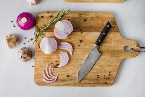 Nóż santoku Santoku Kohersen Elegance Ebony Wood 12,7cm