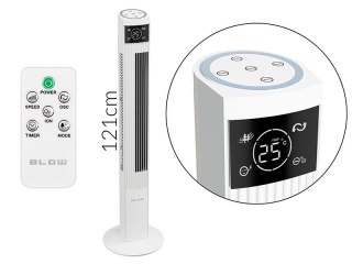 BLOW WENTYLATOR KOLUMNOWY XXL 125CM 90W BIAŁY