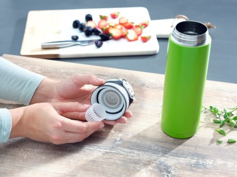 Kubek termiczny Flip 600 ml, kiwi 3277 LEIFHEIT