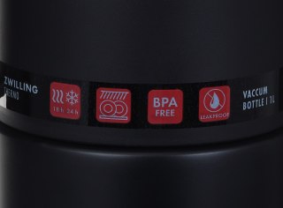 Termos z kubkiem ZWILLING Thermo 1 ltr czarny