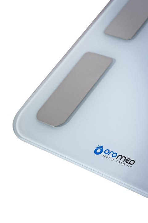 Waga łazienkowa ORO BLUETOOTH SMART WHITE OROMED