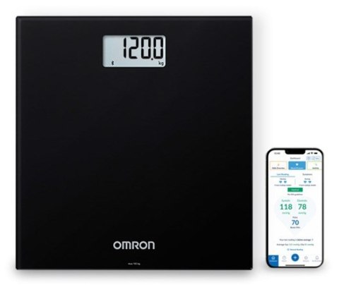 Waga łazienkowa Omron HN-300T2-EBK Intelli IT czarły