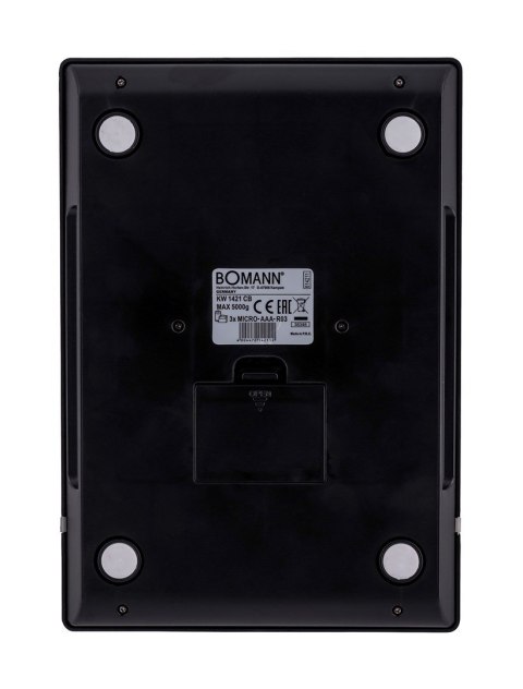 Waga kuchenna Boman CB KW 1421 (kolor czarny, kolor inox)