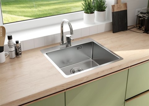 Deante Olfato ZPO010B zlewozmywak stalowy (WYPRZEDAŻ)