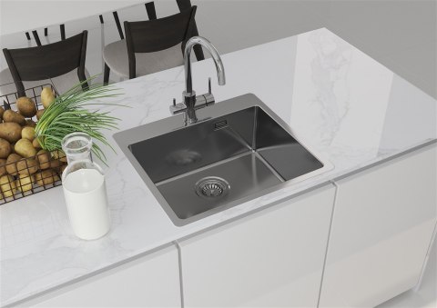 Deante Olfato ZPO010B zlewozmywak stalowy (WYPRZEDAŻ)