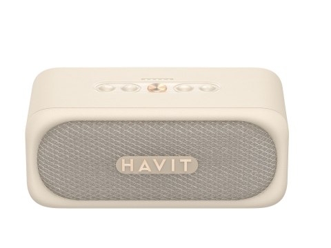 Głośnik bezprzewodowy bluetooth Havit SK905BT (beżowy)