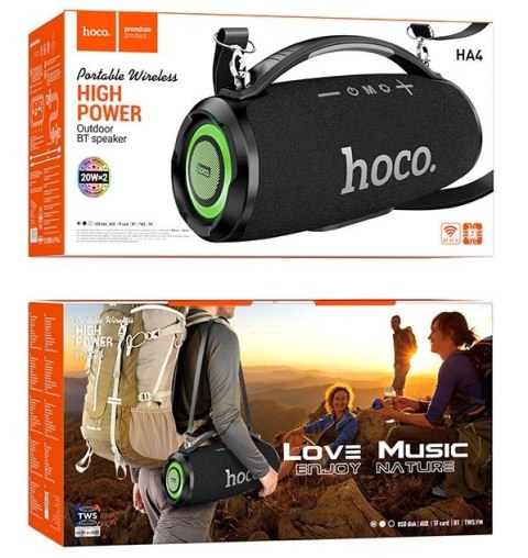 Głośnik bluetooth Hoco HA4 Surge (czarny)