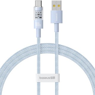 Kabel Baseus Gem USB-USB C 100W 1m (niebieski)