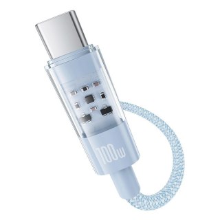 Kabel Baseus Gem USB-USB C 100W 1m (niebieski)