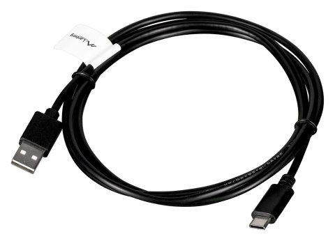 Kabel Lanberg QC 3.0 CA-USBO-20CU-0018-BK (USB 2.0 typu A - USB typu C ; 1,8m; kolor czarny)