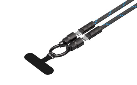 Kabel do ładowania Havit CB6340 1.2M (czarno-niebieski)