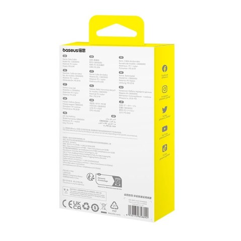 Kabel Baseus Gem USB C-IP 20W 1m (niebieski)