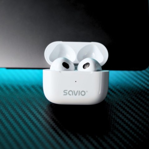 SAVIO SŁUCHAWKI BEZPRZEWODOWE BLUETOOTH TWS-01 PRO