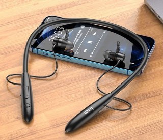 Słuchawki bezprzewodowe Hoco ES61 Manner sports (czarny)