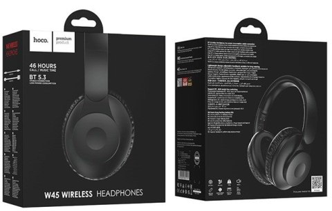 Słuchawki bezprzewodowe Hoco W45 Enjoy (czarny)