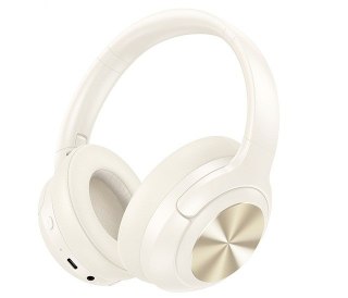 Słuchawki bezprzewodowe Hoco W54 (mleczno-biały)