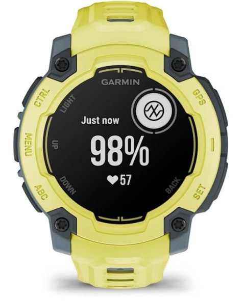 Zegarek sportowy Garmin Instinct E Electric Lime 45mm Limonkowy