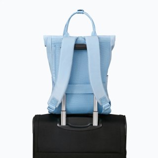 American Tourister Urban Groove Pastels Roll Top Backpack Pastel Blue