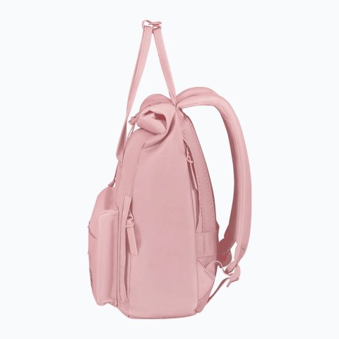American Tourister Urban Groove Pastels Roll Top Backpack Pastel Pink
