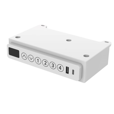 Biurko ACTIVEJET z elektryczną regulacją wysokości 140x70 ET119W-C biały