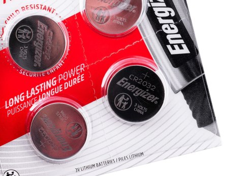 ENERGIZER BATERIA SPECJALISTYCZNA CR2032, 4 sztuki, 3V, ECO