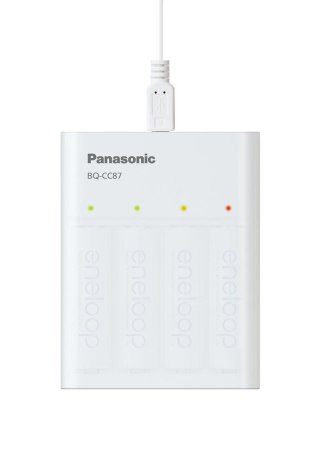 ŁADOWARKA PANASONIC SMARTPLUS USB + 4 x AA ENELOOP 2000 mAh