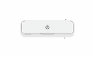 HP ONELAM Laminator 400 A4, na zimno/ciepło, zintegrowany trymer, zaokrąglacz rogów, prędkość 40cm/min + 15 folii: 3xA4, 4xA5, 4