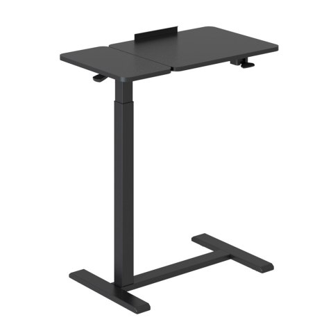 MACLEAN MOBILNE BIURKO/STAND NA LAPTOP, CZARNE, REGULACJA WYSOKOŚCI 76-109CM, MAX. 30KG MC-120 B